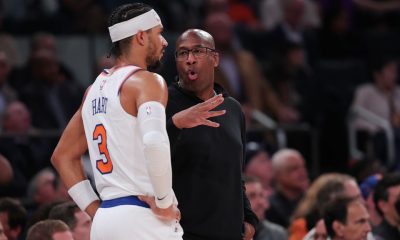 Hart sparks Knicks after 'honest' chat with Brown