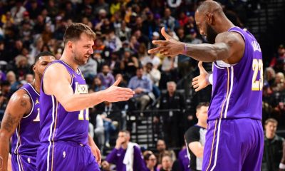 Doncic carries Lakers with 45-point triple-double