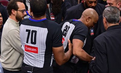 Veteran ref Maddox leaves Bulls-Cavs with injury