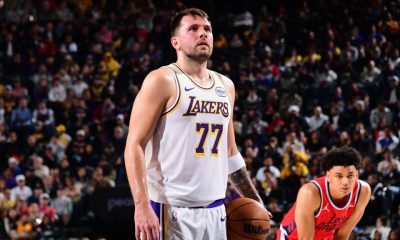 Lakers lose Luka to leg contusion vs. Clippers