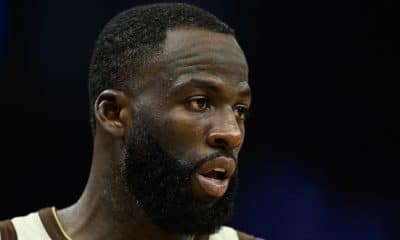 Green leaves court after heated exchange with Kerr