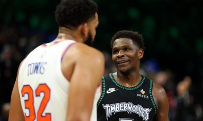 Wolves top Towns for 1st time in Minnesota return