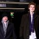 The Wet Bandits: Lauri Markkanen, Jazz VP dress as 'Home Alone' duo