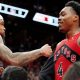 Barnes' 25 boards in triple-double tie Raptors mark
