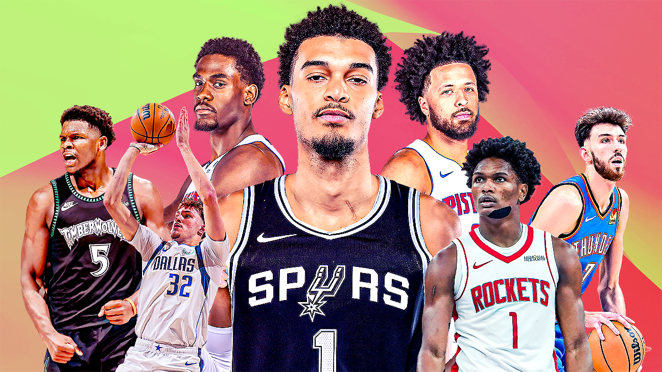 NBA 25 under 25 rankings: Where Wemby, Ant, Flagg and more young stars check in