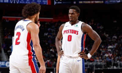 Pistons starters Duren (ankle), Harris (hip) out