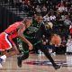 Brown dazzles with 50 in Celts' blowout of Clips