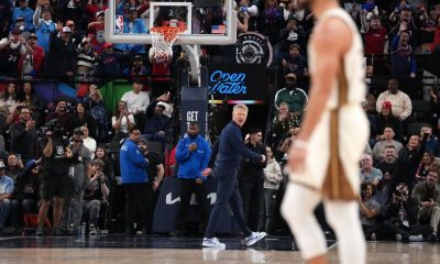 Kerr ejected, Curry fouls out as calls rile Warriors