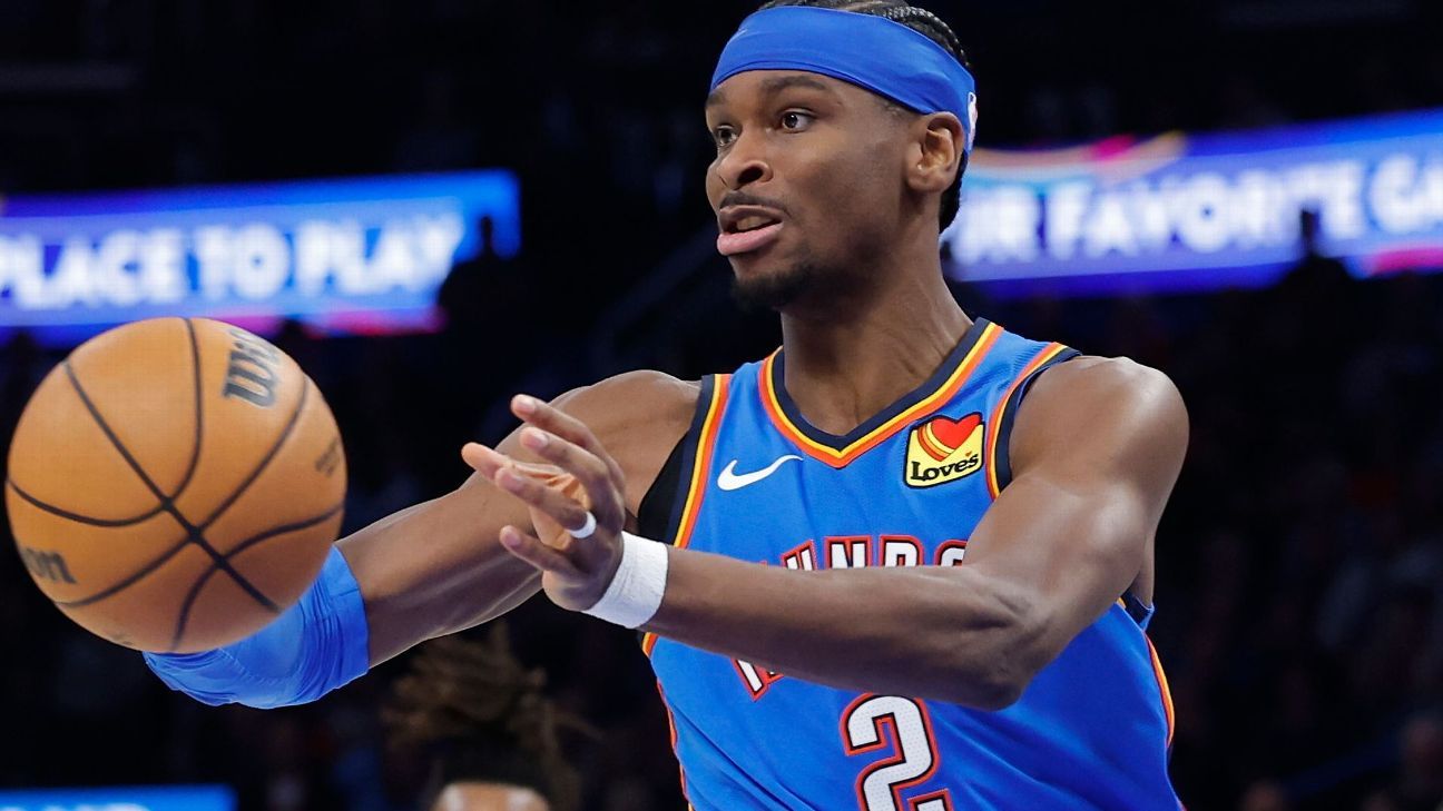 Fueled by SGA's 34, Thunder respond, swat Spurs