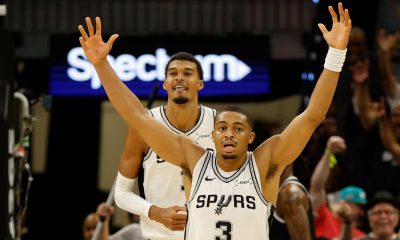Wembanyama, Keldon Johnson shaved each other's heads following loss to OKC