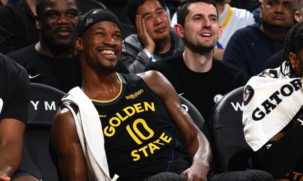 'General soreness': Warriors' Jimmy Butler brings back viral meme after tearing ACL