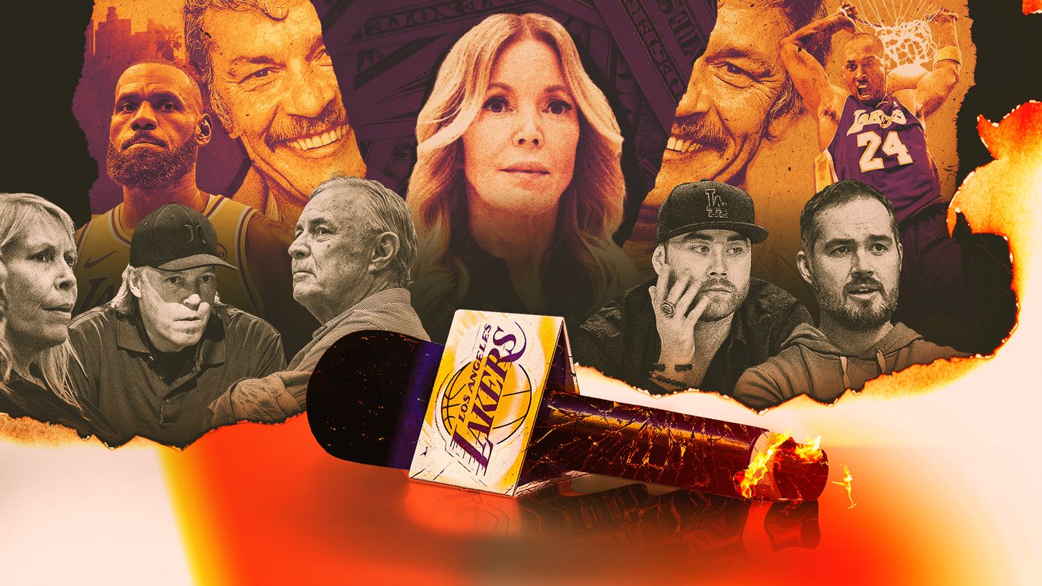 'You should've never been born': How Buss family infighting drove the $10B sale of the Lakers