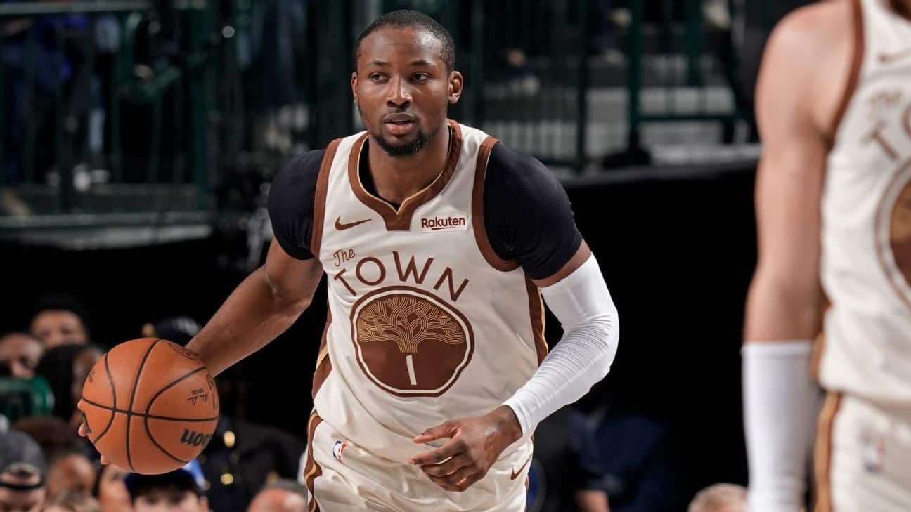 Kuminga done for night after injuring ankle, knee