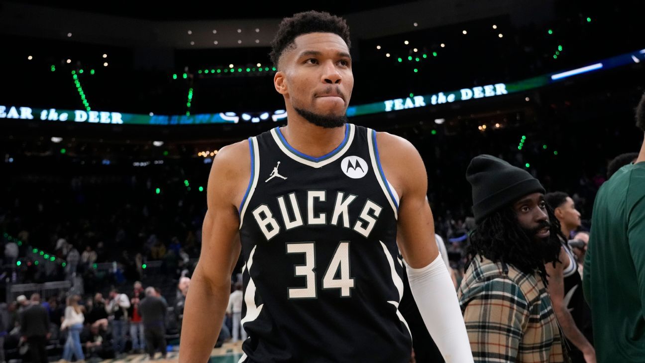 Giannis expects to miss 4-6 weeks with calf injury