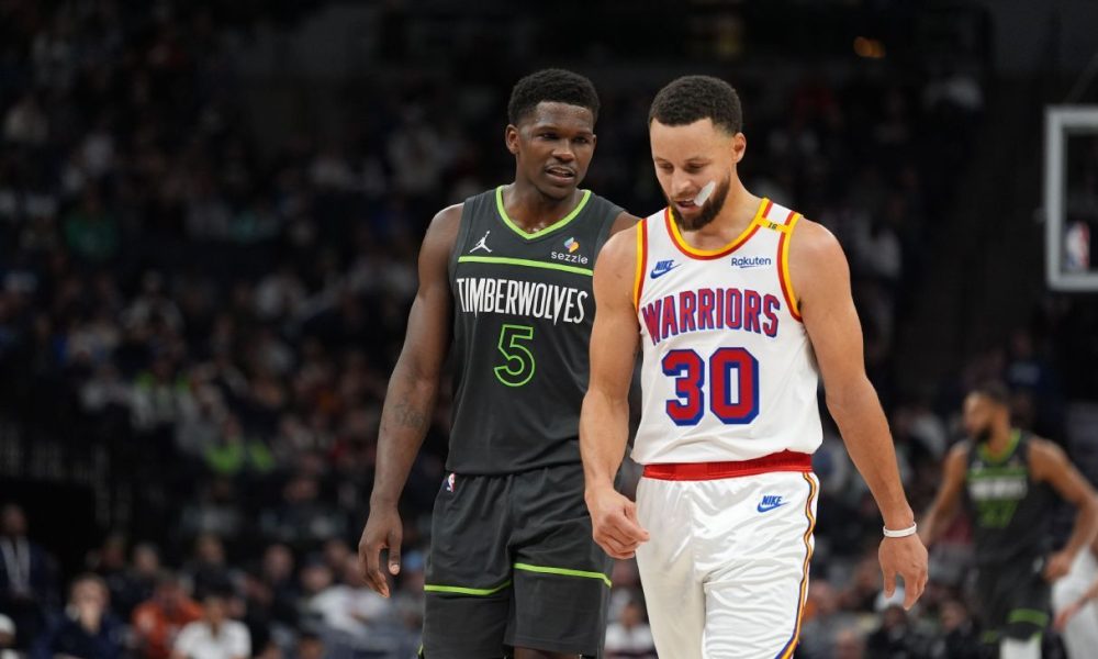 Curry, Green out for Dubs; Edwards out for Wolves