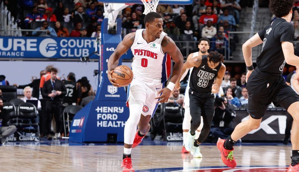 Pistons set team record in 53-point rout of Nets