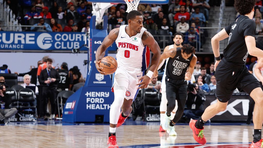 Pistons set team record in 53-point rout of Nets