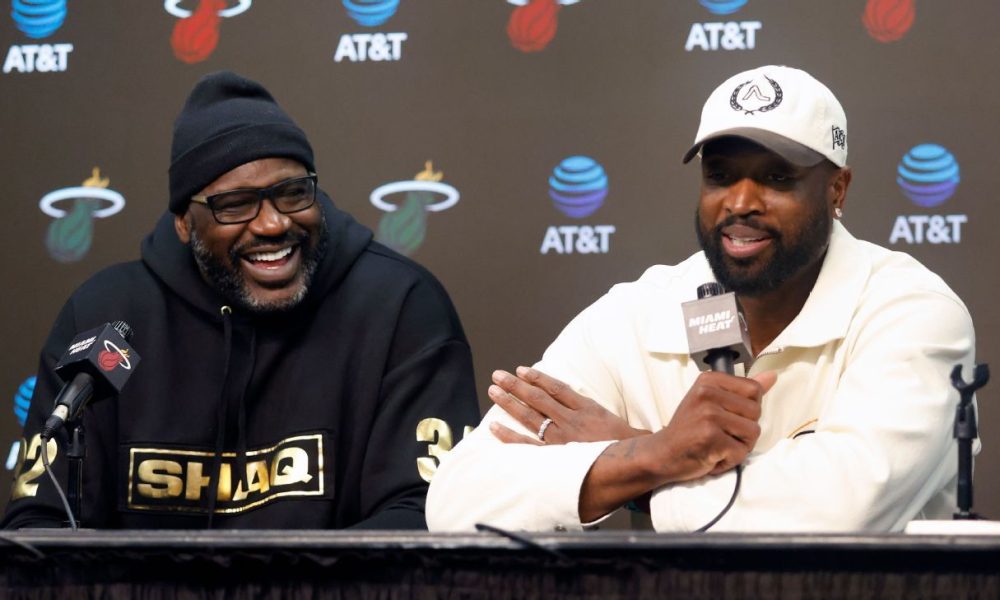 Heat celebrate '06 title team, Shaq's 'favorite'