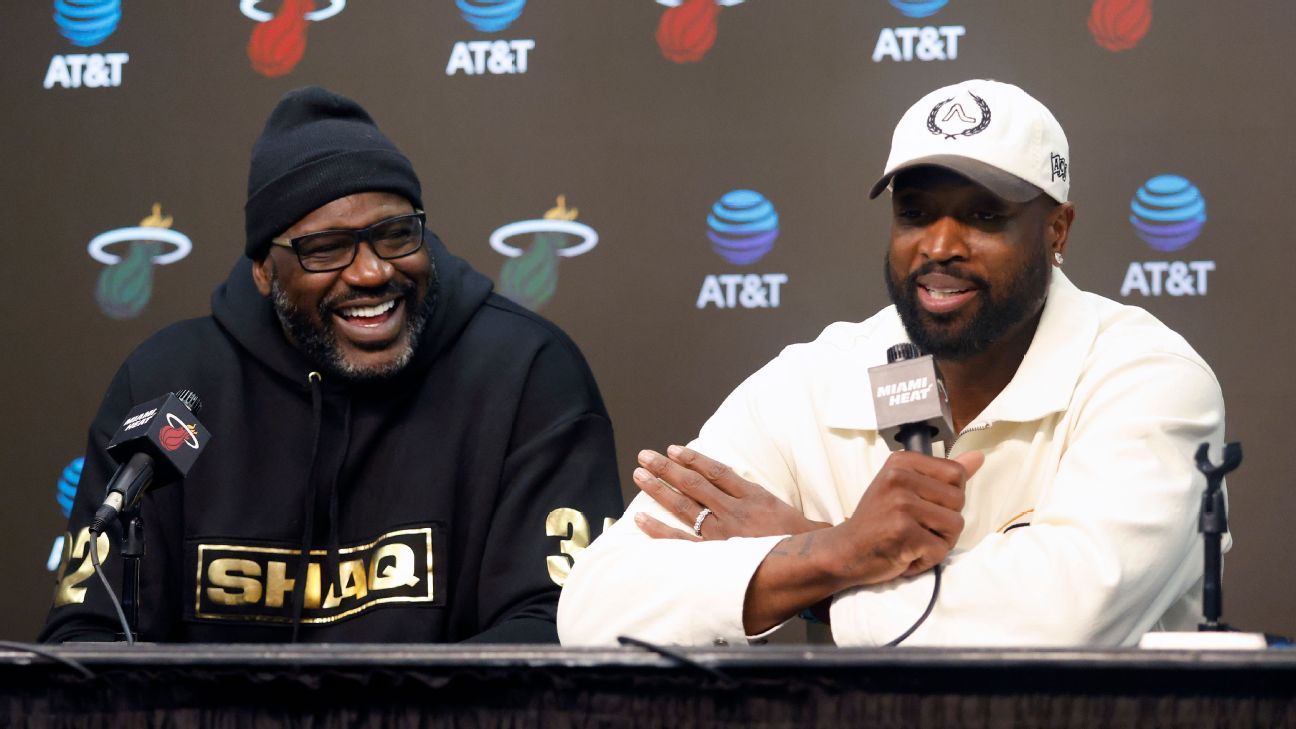 Heat celebrate '06 title team, Shaq's 'favorite'