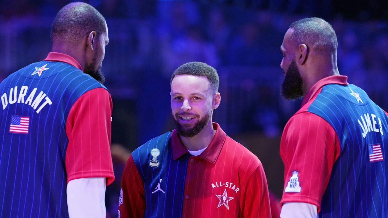 Curry, LeBron, KD to team up at ASG; Kawhi, too