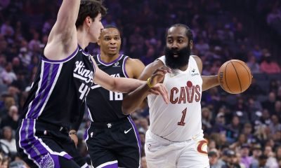 Harden nets 23, delivers winning debut for Cavs