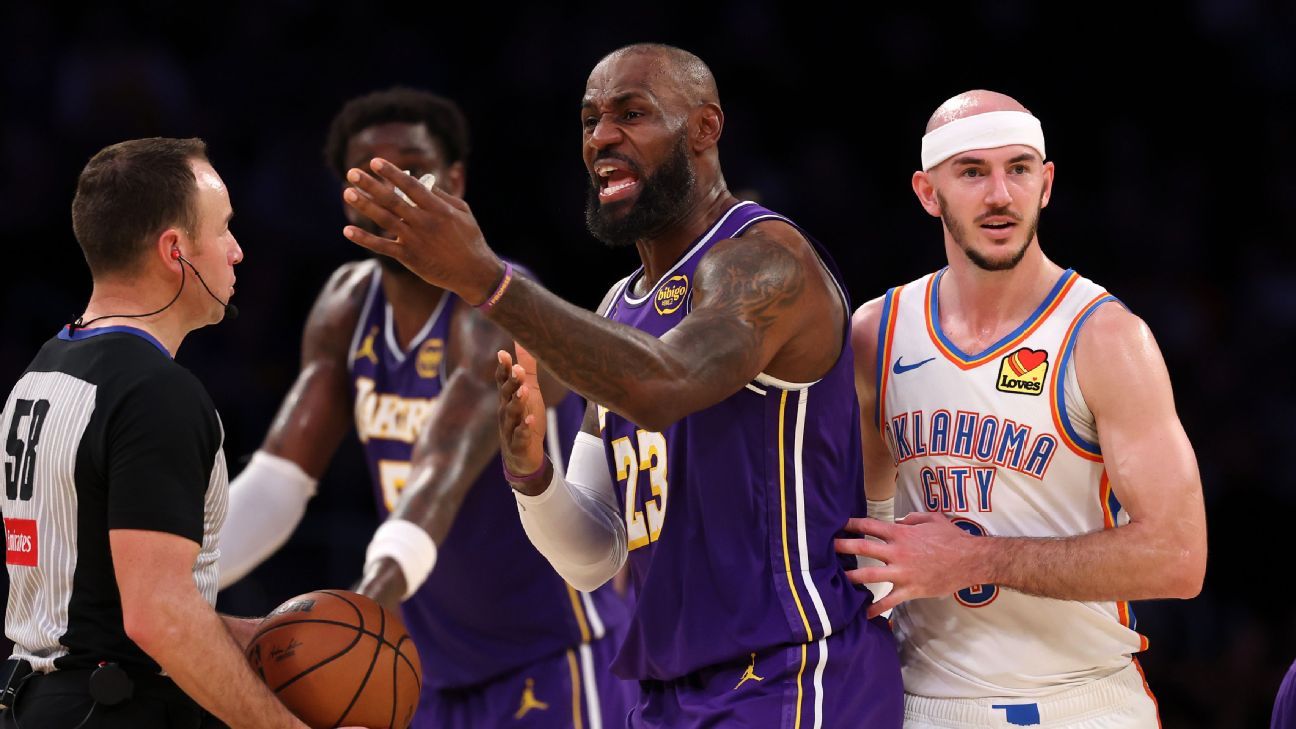 LeBron calls out Lakers: We're not a title team