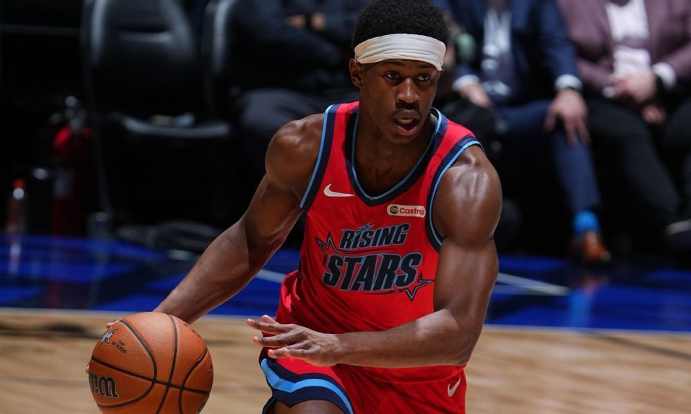 76ers' Edgecombe named MVP in Rising Stars win