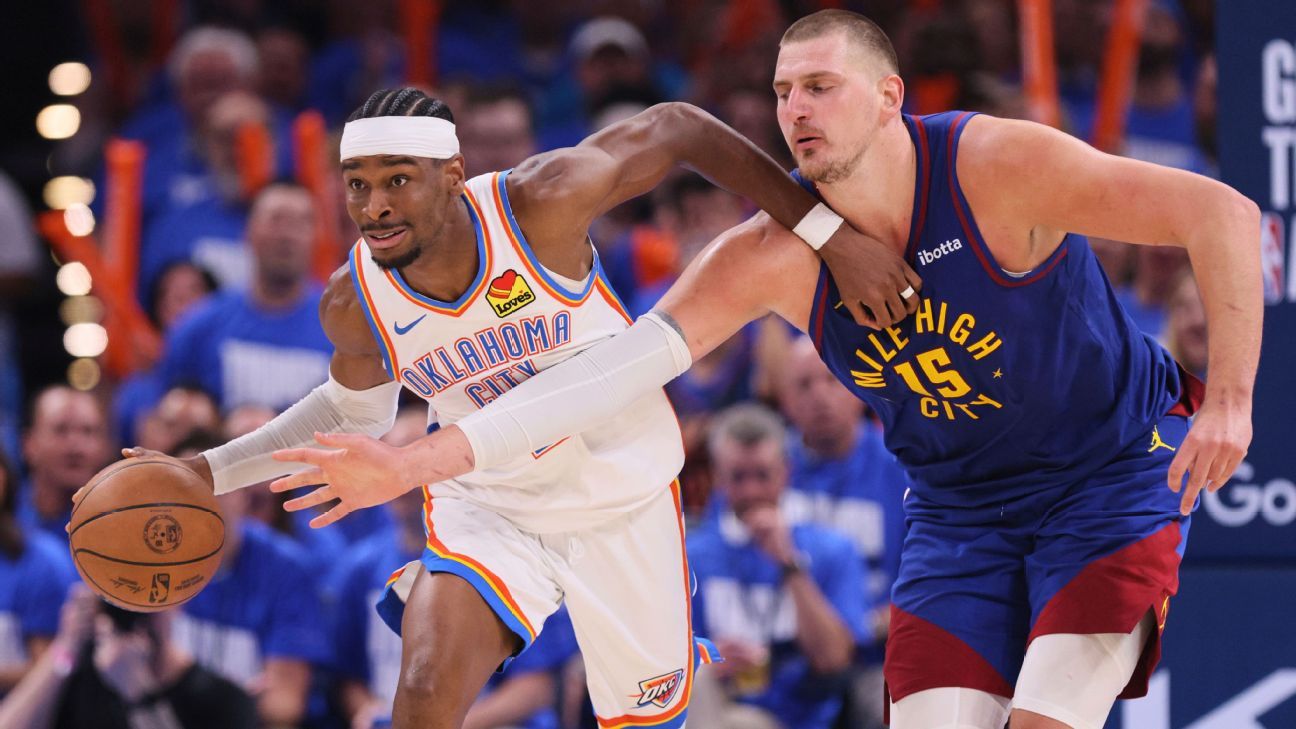 NBA Finals odds: Thunder, Nuggets still big favorites