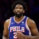 Embiid out vs. Hawks due to sore right shin