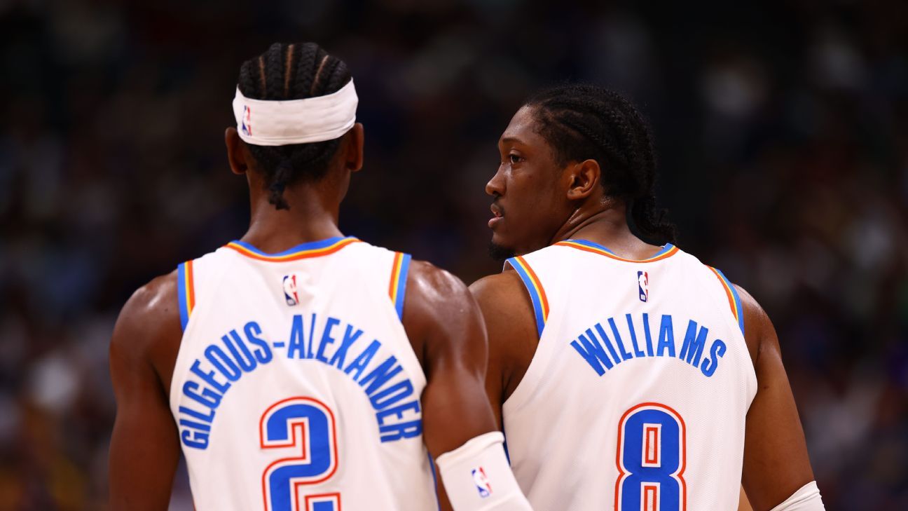OKC still sans SGA, Williams in return from break