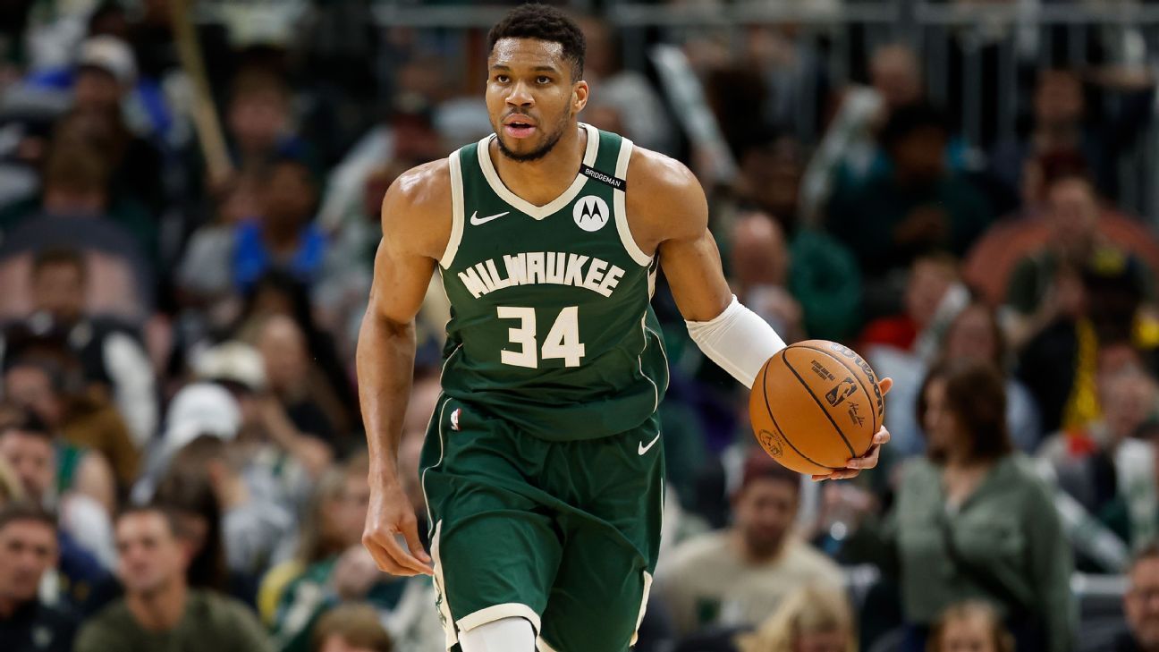 Giannis available vs. C's after missing 15 games