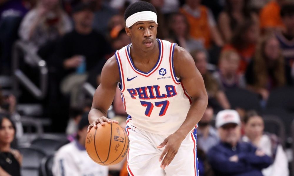 76ers' Edgecombe (back) out at least 1 game