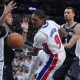 Pistons lose Thompson (ankle) in loss to Spurs
