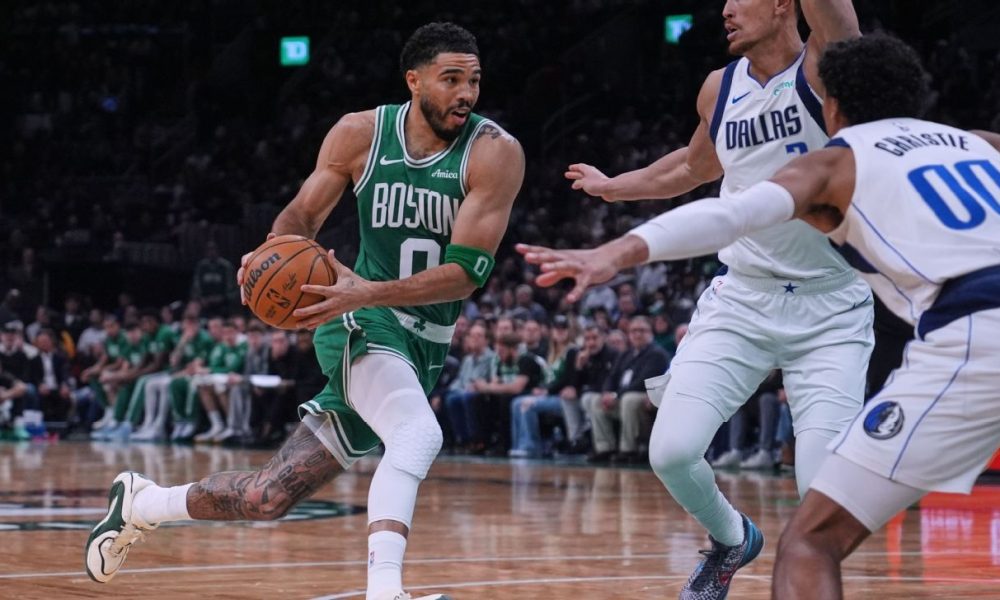 Celts' Tatum calls 15-point return 'really good step'