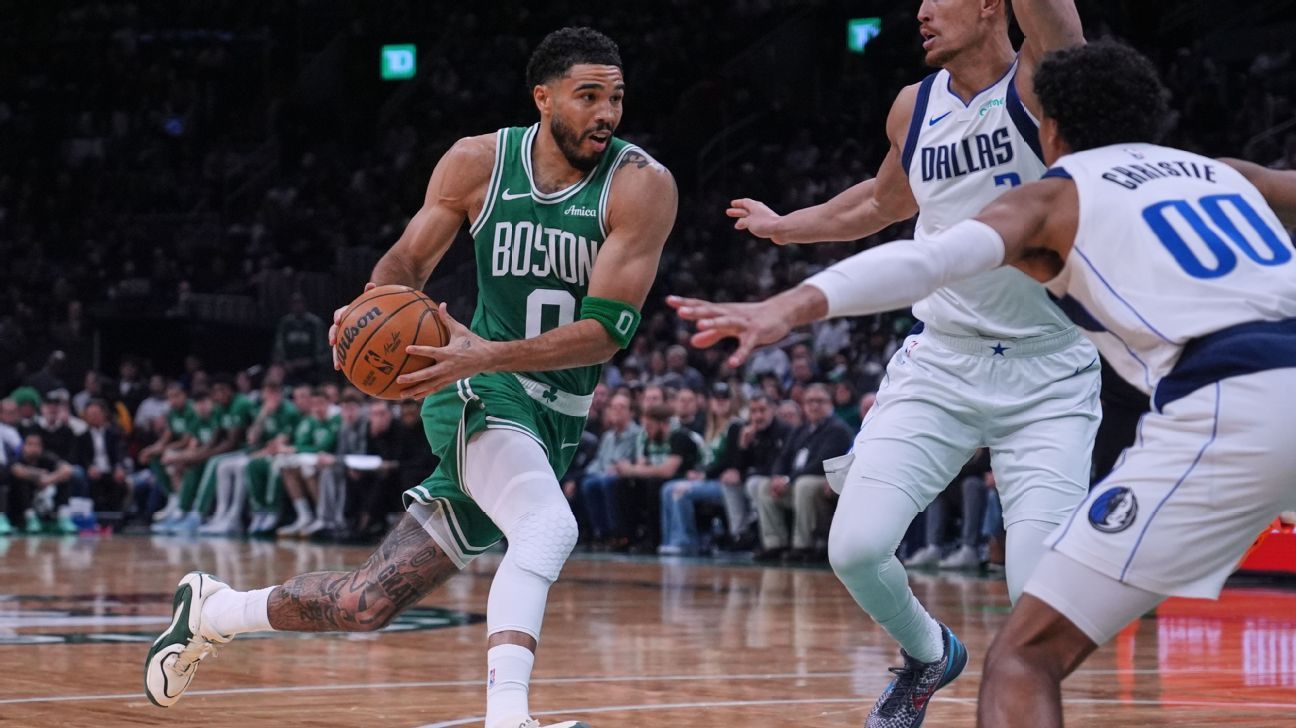 Celts' Tatum calls 15-point return 'really good step'