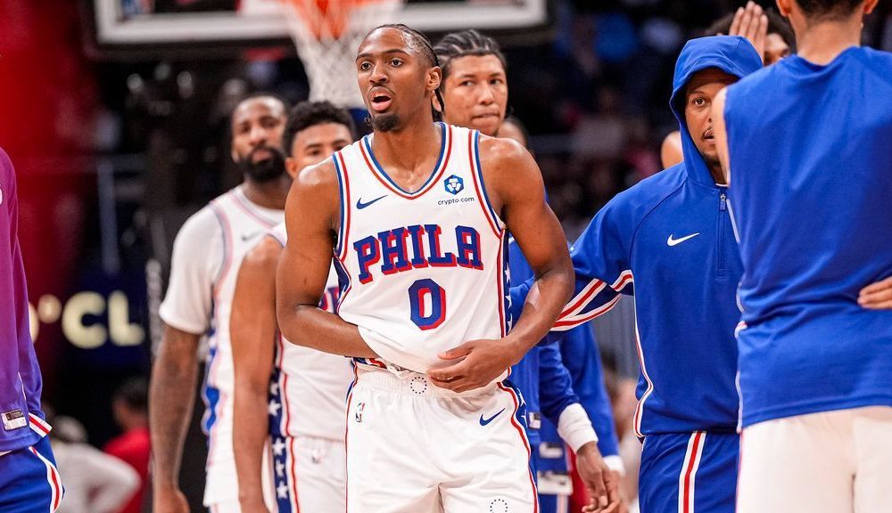 76ers star Maxey sidelined with right finger sprain
