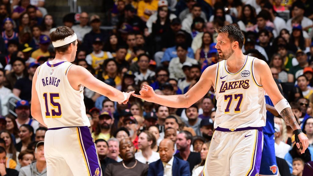 Doncic, Reaves dispatch Knicks sans LeBron