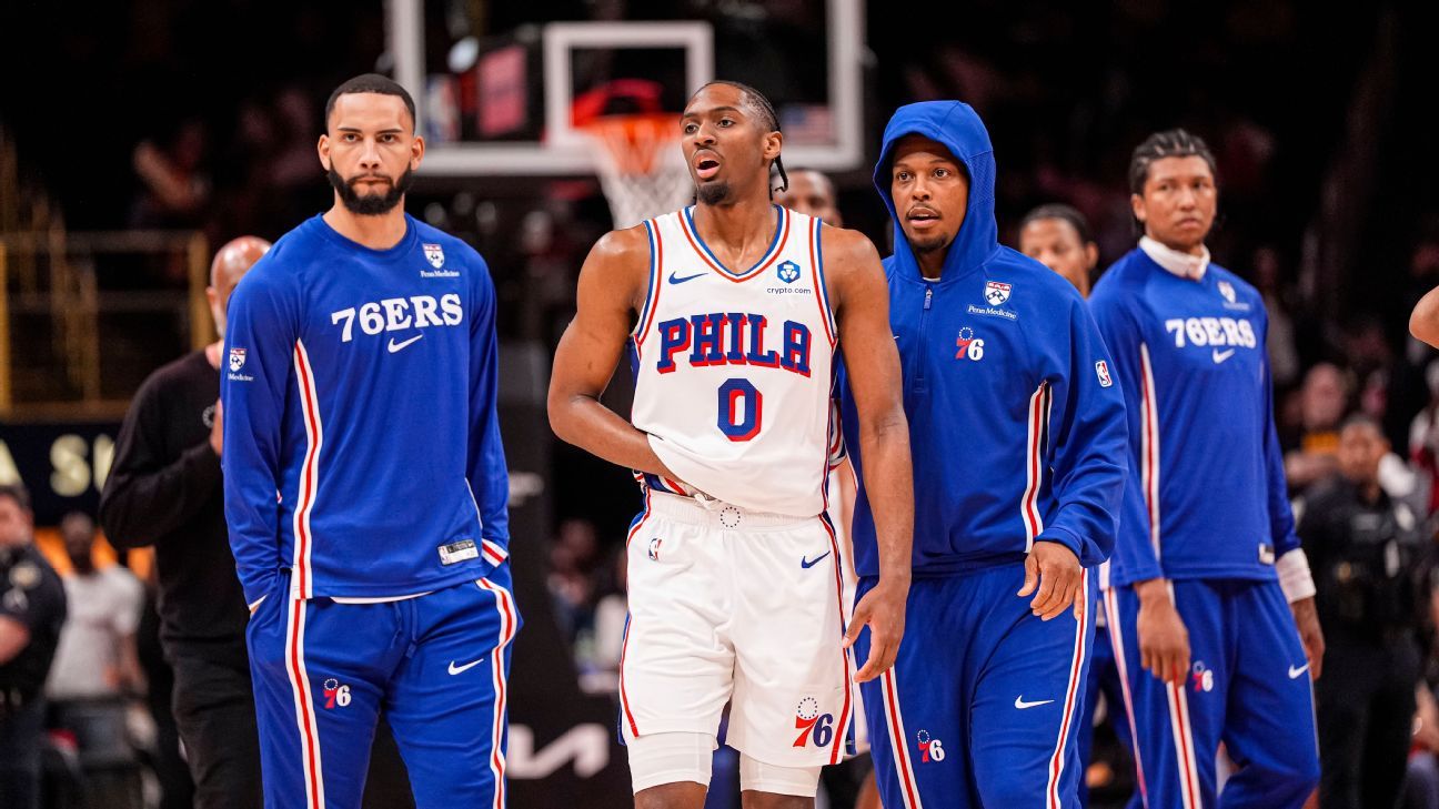 Sources: Maxey injured finger tendon, out 3 weeks