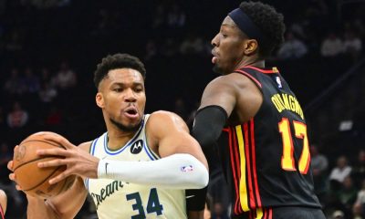 Giannis out vs. Hawks; missed games up to 31