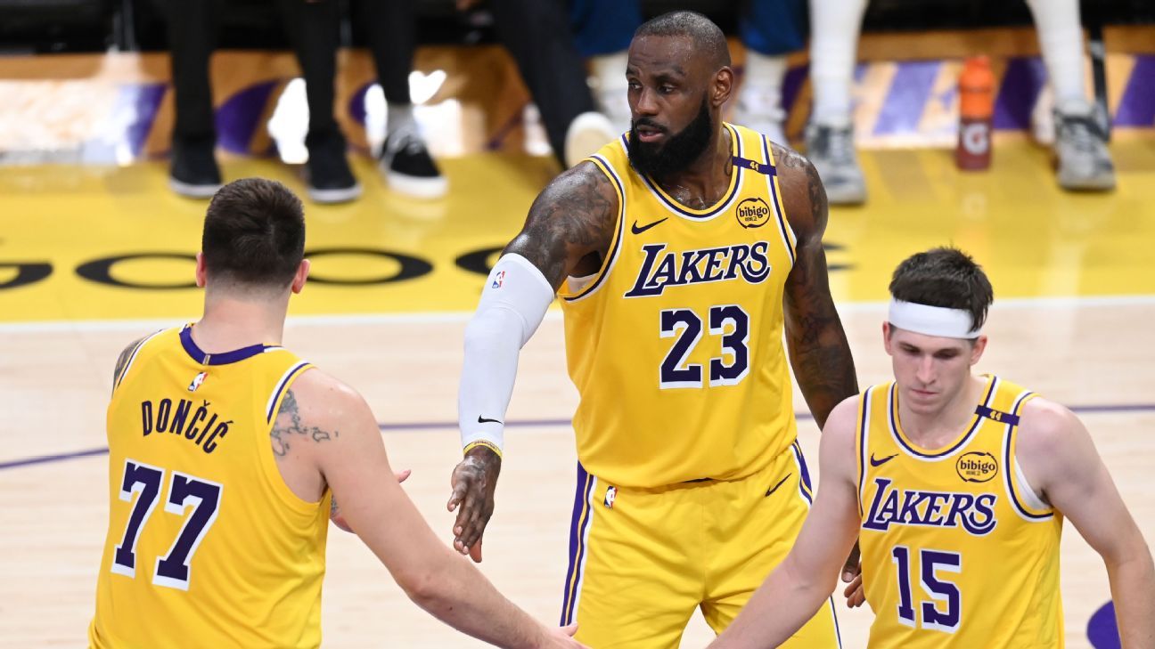 LeBron, Doncic, Reaves questionable for Lakers