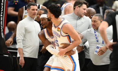 Four ejected after Thunder-Wizards altercation