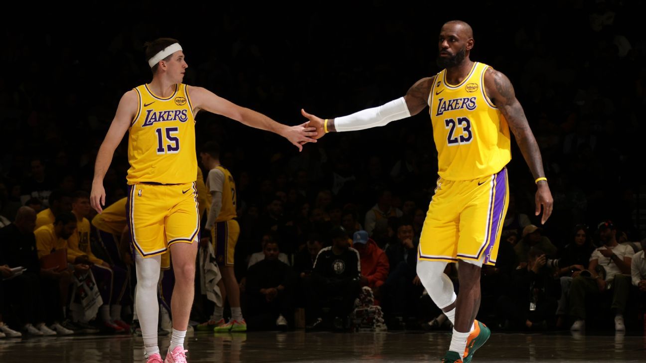 'Why was Bron even in the game?': LeBron, Austin Reaves on the origins of their viral meme