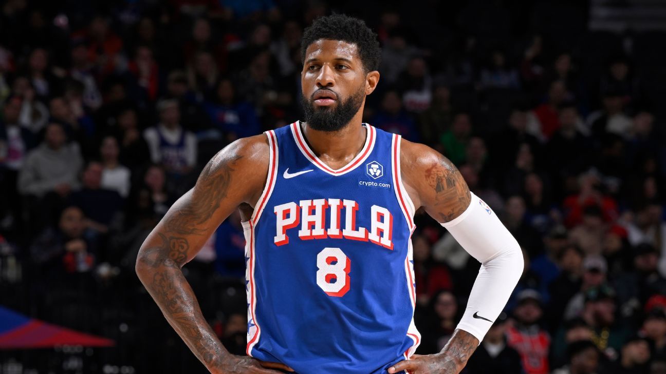 76ers' George says mental health led to PED use